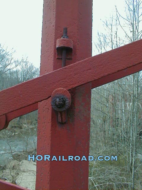 rusty connector iron and oxide red