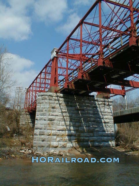 scenic historic railroad bridge