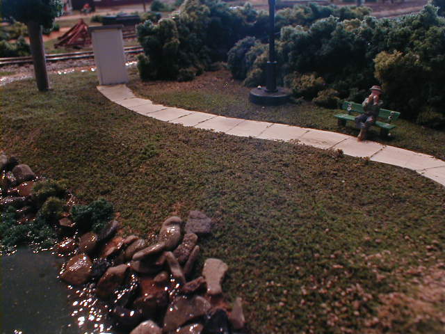 envirotex water on ho scale model